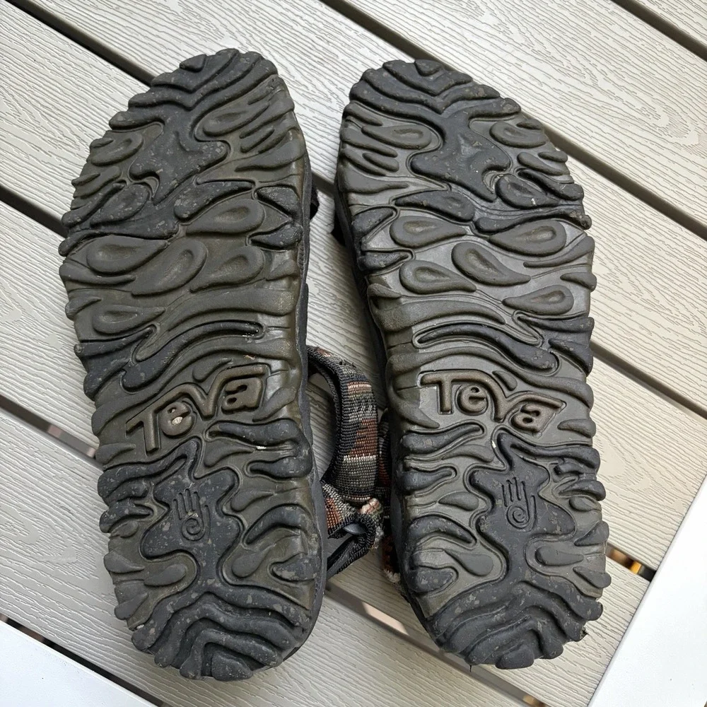 TEVA Original Universal Sandal Outdoor Waterproof Hiking Tribal Aztec Womens 8
